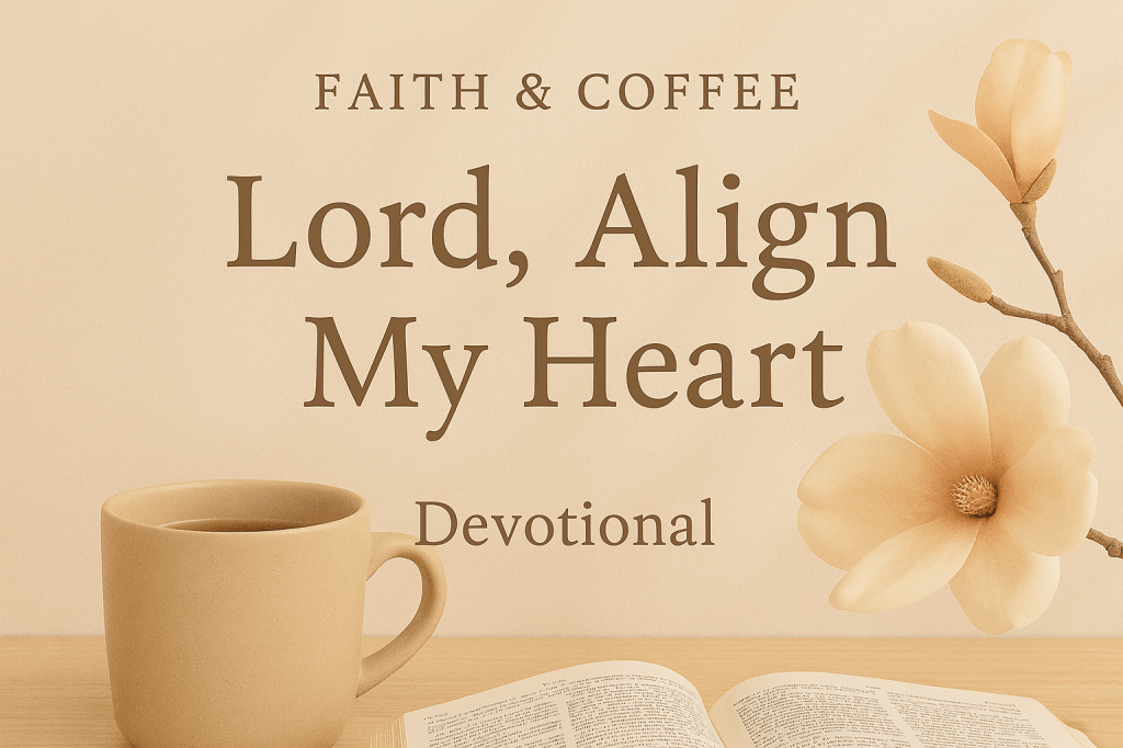 Faith and Coffee: Lord, Align My&nbsp;Heart