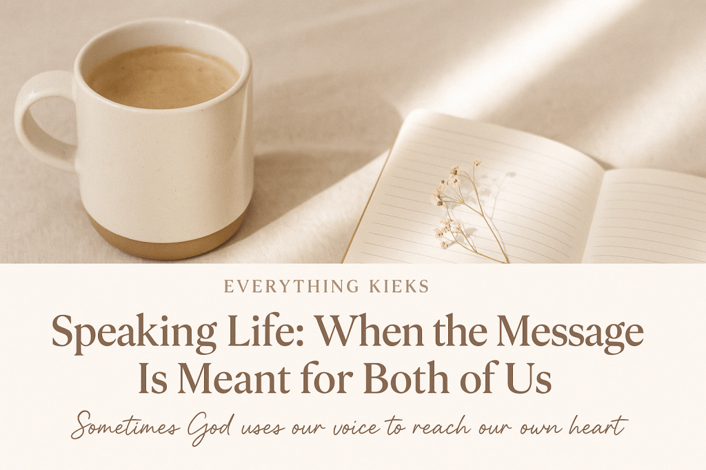 Speaking Life: A Free-Thought&nbsp;Reflection